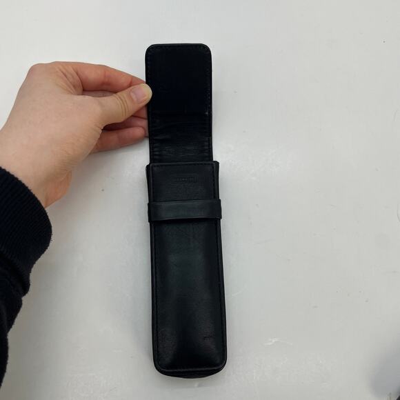 Vintage Coach Pen Case 4572 Black - Picture 4 of 10